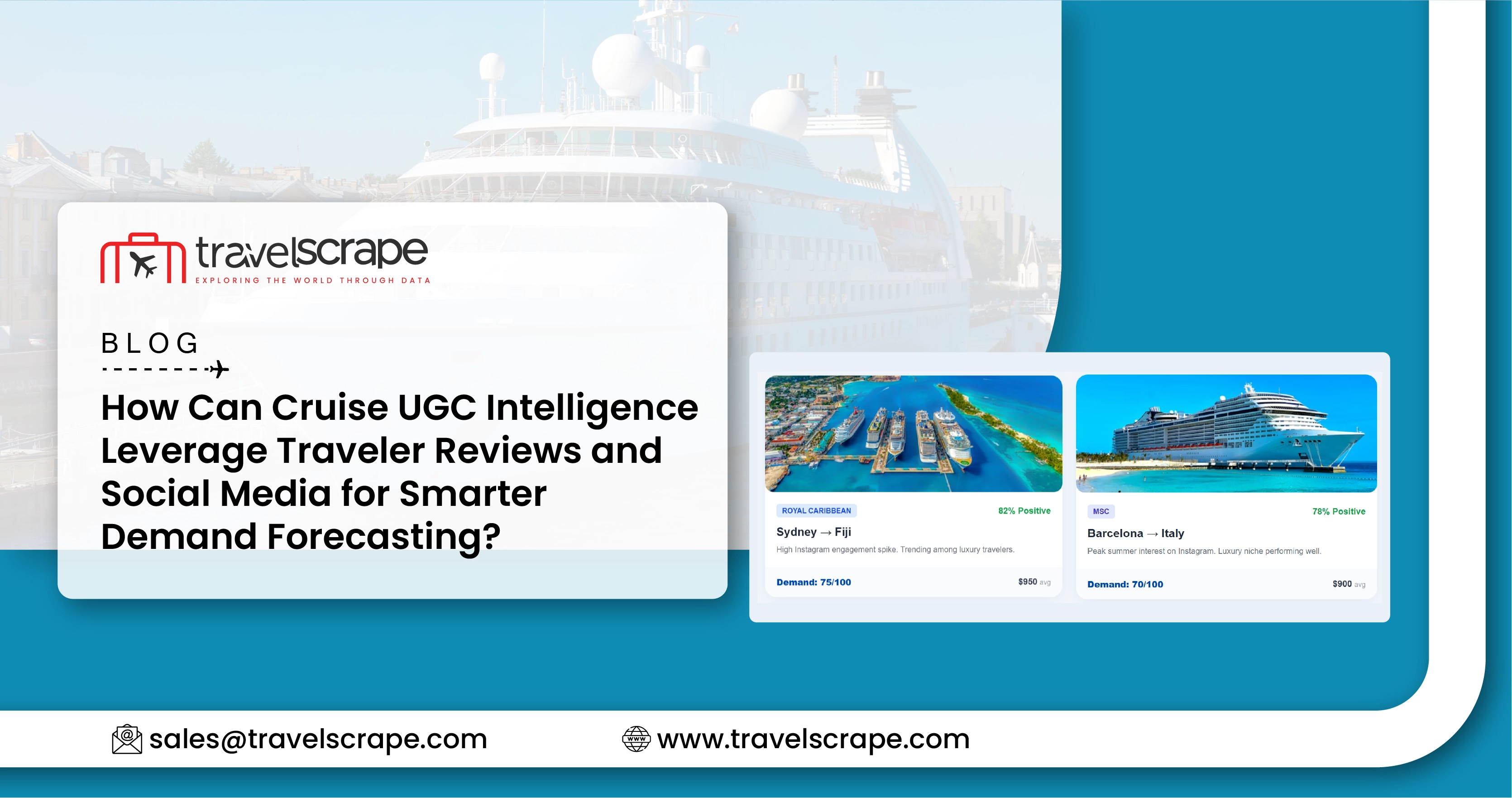 Leverage Traveler Reviews with Cruise UGC Intelligence